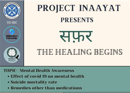 The Project Inaayat presents “Safar” a webinar on 26th Sep ’21